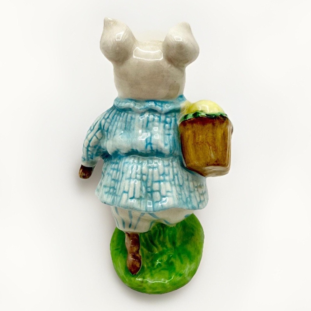 Beatrix Potter Little Pig Robinson Figurine Beswick England BP-3a 1948 - Picture 7 of 8